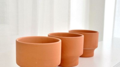 3개 토분굽 원형 모던 실린더 셋트: 우리집 식물들을 위한 럭셔리 셋트 ✨